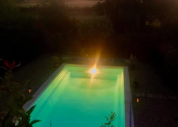 Chambre studio cuisine indépendant 2 pers piscine