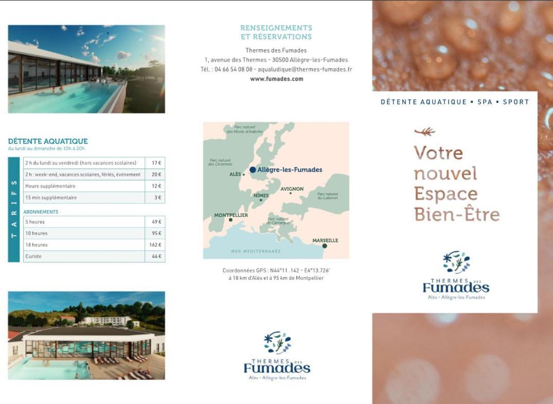 Apartment Cuisine Independant 2 Pers Piscine Proche Thermes Des Fumades Rousson (Gard)